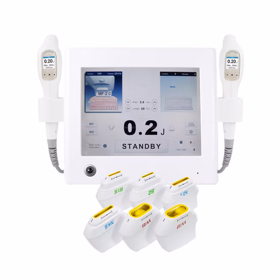 2021 Venda imperdível Máquina de beleza com foco em ultrassom facial Lifting Body Slim Machine 4D Hifu