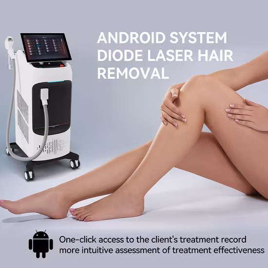 Beauty Diodo Laser Titanium 2023 Medical 808 Equipamento de Depilação a Laser Diodo Laser Depilador IPL Depilacion Machine Alexandrite Laser Depilation Hair Remover