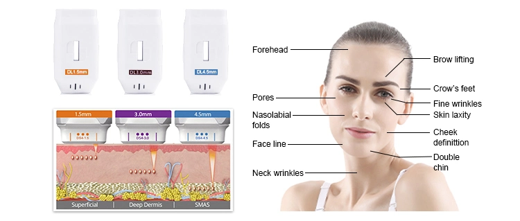 Face Lifting Wrinkle Removal Hifu 4D Skin Care Vaginal Tightening Beauty Machine