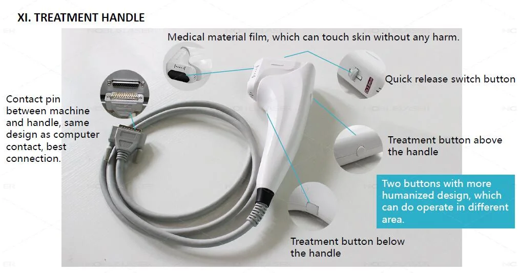 Portable 15000 Shots 3D Hifu for Face Lift and Body Slimming Beijing Noble Laser Hf-C