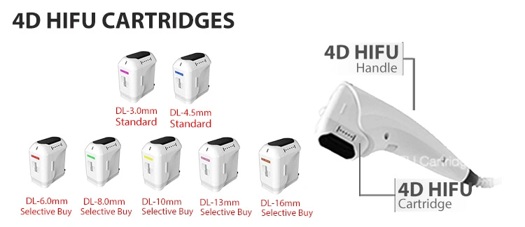 4D Hifu Skin Tightening Body Slimming Machine Ifu Cartridges Vaginal Tightening Ultrasonic