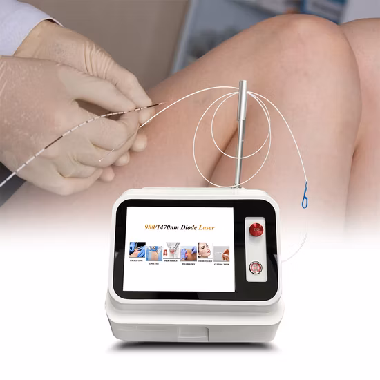 Laser cirúrgico de varizes 10 em 1 Evlt Laser de diodo dental Ginecologia Varinha Dispositivo de terapia a laser 1470 Laser Evlt