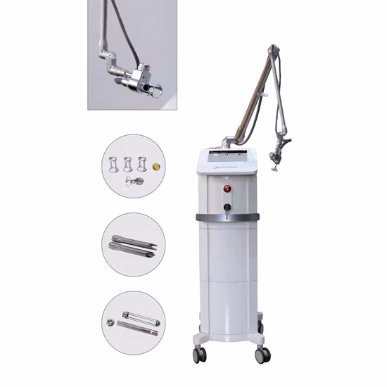 Novo Laser Fracionado CO2 10600nm Rejuvenescimento da Pele Remover Cicatriz Remover Estrias e Moles Equipamento de Beleza Laser Máquina de Beleza Laser de CO2