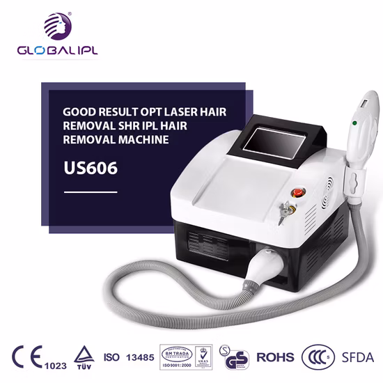 O equipamento de beleza inteligente IPL+RF+Elight é multifuncional que integra