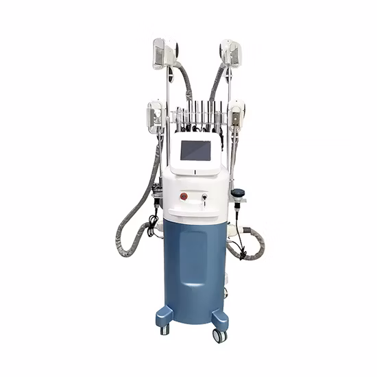 Máquina vertical multifuncional de lipolaser de gordura para crioterapia com tratamento de criolipo