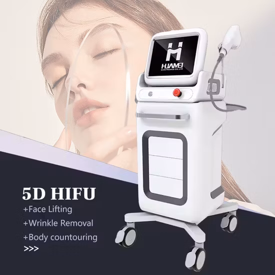Hifu 4D 12 Linhas Anti-rugas Elevador facial Refirmante Corporal Emagrecedor Hifu Beauty Machine