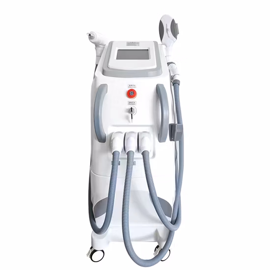 Beleza multifuncional 3 em 1 Elight IPL Opt RF ND YAG Máquina de peeling de carbono e remoção de tatuagem
