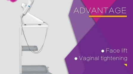 Máquina transdutora de aperto facial de efeito rápido hifu para aperto vaginal