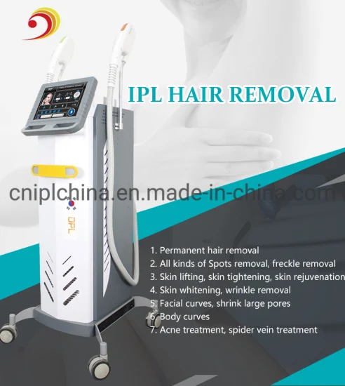 Dispositivo multifunções IPL super depilação, rejuvenescimento da pele, remoção de cicatrizes, rejuvenescimento de manchas de idade, máquina de beleza a laser IPL