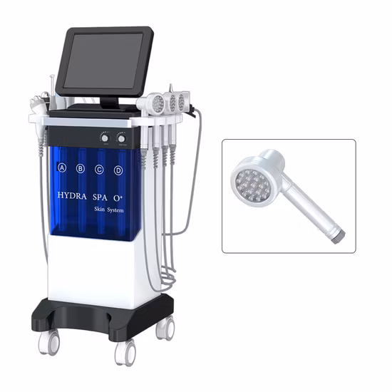 Equipamento multifuncional para salão de beleza Máquina de cuidados com a pele facial Hydra Oxygen