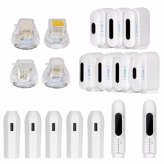 Melhores 7 cartuchos para emagrecimento corporal, levantamento facial, fortalecimento da pele 7D máquina Hifu