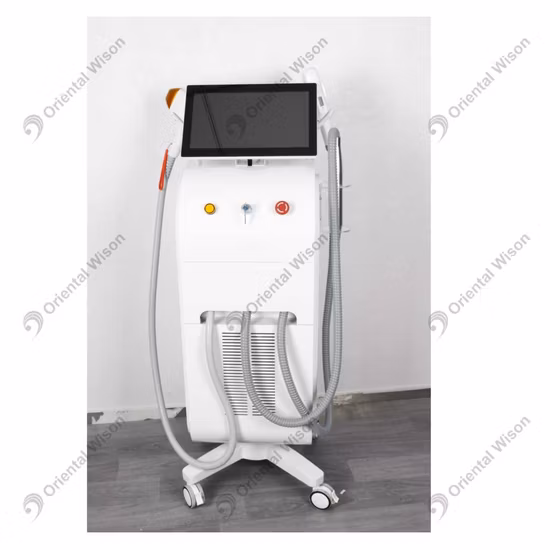 1064 Long Pulse Hair Removal Laser Medical CE Approved 8 em 1 Multifuncional IPL RF Elight Q-Switch ND YAG Laser Machine para remoção de pêlos e remoção de tatuagens